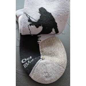 NEW Rep Your Water Squatch Loops Socks LARGE Sasquatch Merino Wool Fly Fishing